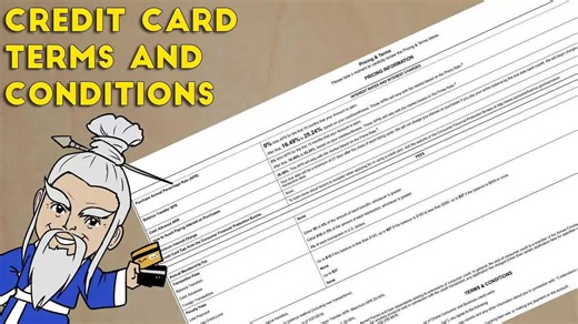 How to understand credit card terms & conditions