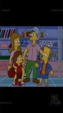 AI vs Simpsons: The Iconic Bort License Plate Scene SHORT