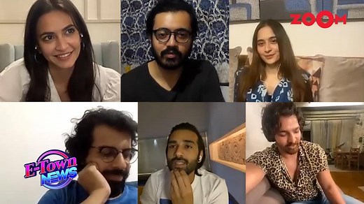 WATCH Taish cast in an interview with zoom talking about the on-set shenanigans and their upcoing movie Taish in conversation with #bejoynambiar Pulkit Samrat Kriti Kharbanda Sanjeeda Sheik and Harshvardhan Rane | Zoom TV