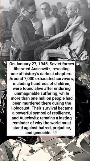 The Day Auschwitz Was Liberated And The World Saw The Truth