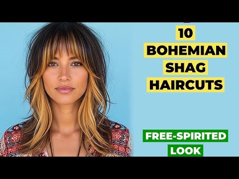 10 Bohemian Shag Hairstyles For A Free-Spirited Look