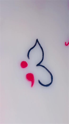 Unique Semicolon Butterfly Tattoo Designs