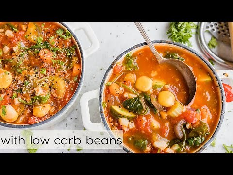 The SECRET to Making the Best Minestrone Soup | Easy Low Carb Soup