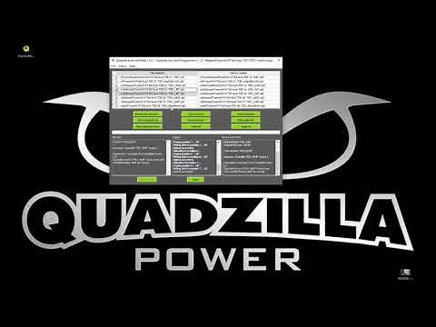 Quadzilla Power Arachnid Programming