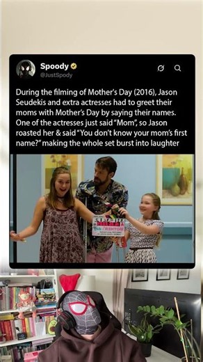 During the filming of Mother's Day (2016), Jason Sudeikis couldn't hold