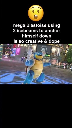 pokemon finally had the budget to have blastoise use his cannons