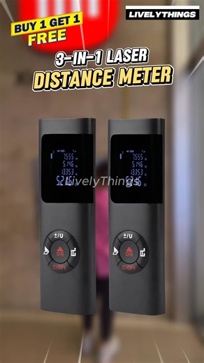 252K views · 388 reactions |  Ever wished you could measure distances quickly and easily without needing someone to hold the end of a tape? Introducing our fast and reliable distance measuring tool! Measure in seconds with just a single click. Say goodbye to inconvenient trips back and forth for measurements, saving time and effort along the way. | Lively Things | Facebook