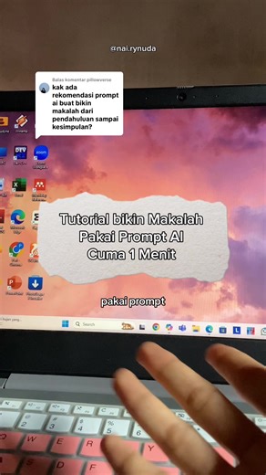 Tutorial Membuat Makalah Menggunakan Prompt AI