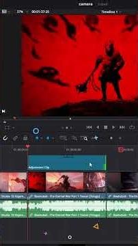 Camera Shake Effect in DaVinci Resolve (FREE)🔥#davinciresolve #ytshorts #youtubeshorts