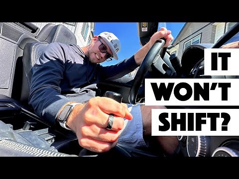 Easy as 1, 2, R! Fixing my transmission issues, reverse lockout plate, short throw adjustments.