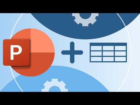 How to insert a table into a slide in Microsoft PowerPoint?