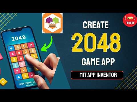 2048 Puzzle Game In MIT App Inventor | New