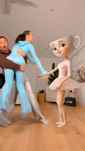 SUBSCRIBE FOR 7 YEARS OF GOOD LUCK! 🍀😅 - #dance #funny #couple #shorts