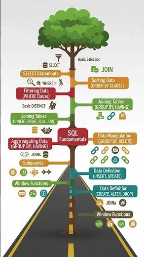 Ultimate Roadmap to learn SQL | sql in 10 min