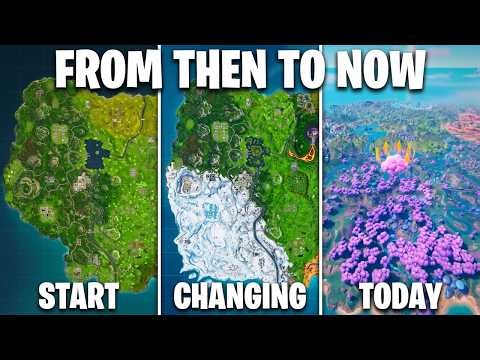 Evolution of EVERY Fortnite Map (2017 - 2026)