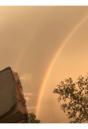 Did you know? A rainbow is a timeless symbol of hope, connection, and spiritual growth. Oh how I love Jesus! 🥹❤️✝️ #rainbow #biblestudy #christiantiktok