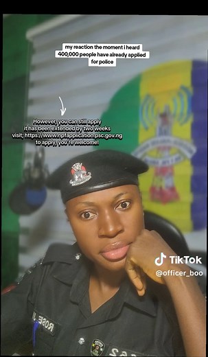 Nigerian Police Force Recruitment Extended for Two Weeks