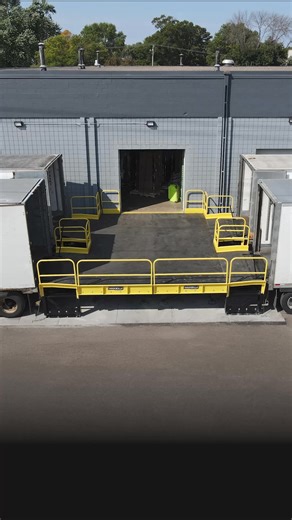 Unlock more loading capacity with modular, dock-height platforms and dock levelers. Add loading anywhere. | Dockzilla