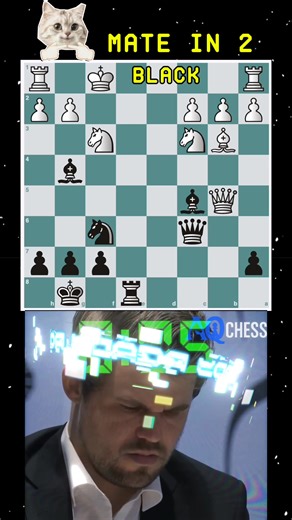 Black to move — can you deliver checkmate in 2 moves?Solutions included! 👉 Analyse this puzzle and more here: https://aqchess.com/analyze-chessboard?p_id=68343f0c853f7bfbb56ce587 👉 Explore more daily puzzles, tactics, and chess lessons here: https://aqchess.com/puzzles/themes/mateIn2#chess #MateIn2 #chesspuzzle #Checkmate #Tactics #AQChess #Shorts #ChessChallenge | AQChess