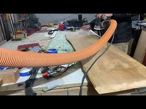 DIY Live Edge Waterfall Table