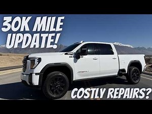 2024 GMC 3500 AT4 HD Duramax 30k Mile Update: Everything that needed fixed