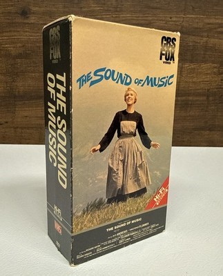 The Sound of Music VHS Tape CBS Fox Video 1986 | eBay