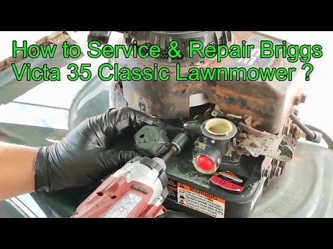 VTECH 20 - How to Service and Repair a Briggs Victa Classic 35 Lawnmower?