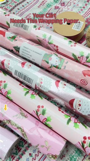 Reversible holiday paper that feels extra — how would you style it #Fyp #foryou #fypage