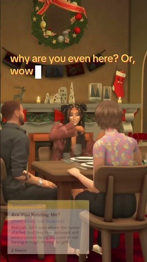 Add some drama to your sims holidays with THIS MOD!! | #thesims4 #sims4mods #sims4christmas