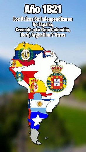 Evolución Del Mapa Sudamericano... #paisesdelmundo #geografia #elmundo #historia #map #mapping