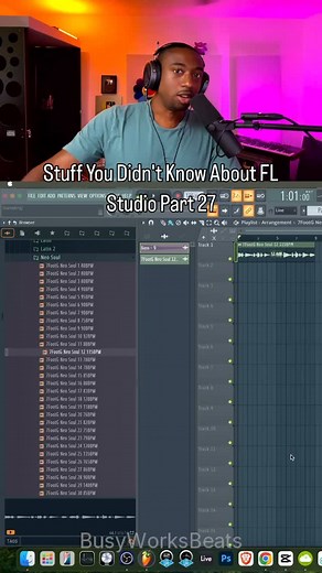 Busy Works Beats on Instagram: "Comment “FL” for a free FL Studio course #flstudio #ableton #musicproducer #beatmaker #mixing #mastering"