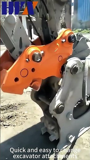 Hydraulic quick hitch coupler from China manufacturer for quickly changing #excavatorattachments