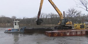 Turtle Lake dredging project underway as organizers seek funding for additional waterways