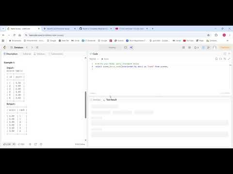 LeetCode 178 – Rank Scores | SQL Dense Rank Explained Clearly 🔥 (No Gaps in Ranking)