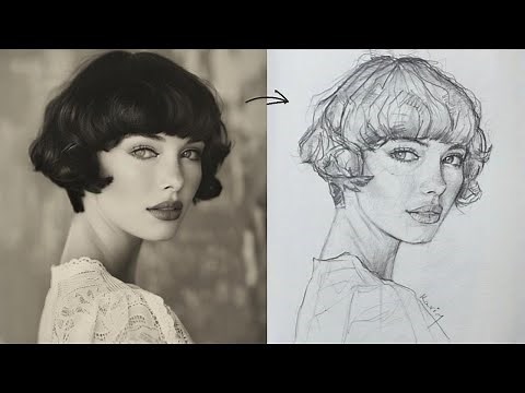 How to draw a face using LOOMIS METHOD!! (Full Voice-Over Tutorial)