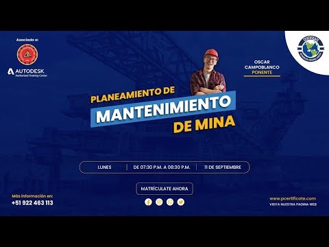 Taller Gratuito: Planeamiento de Mantenimiento de Mina