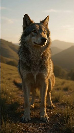 Incredible Wolf to Dog Hybrid Transformation | Realistic CGI Morph Animation