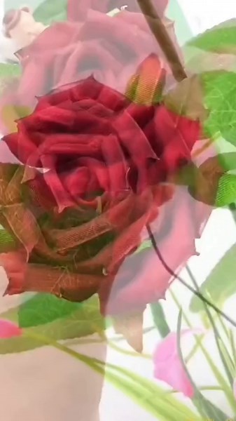 DIY Handmade Rose Flower Craft Tutorial