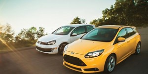 2013 Ford Focus ST vs. 2012 Volkswagen GTI
