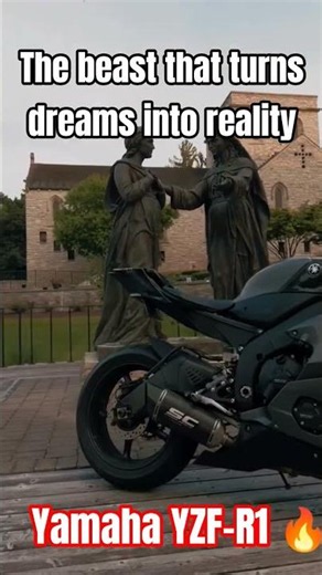 The beast that turns dreams into reality Yamaha YZF-R1 🔥