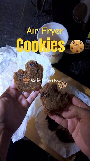 🍪Air Fryer cookies | Eggless cookies | Brown butter Cookies | easy airfryer cookie #cookies #baking