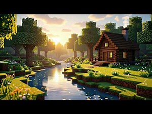 Minecraft ASMR Relaxing Sounds – Calm Ambient World for Deep Sleep & Focus