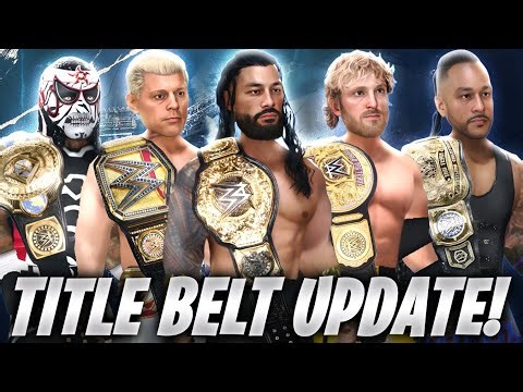 WR2D 2K26 by Demon Knight - Separate Brand Belts! [New Updates]🔥