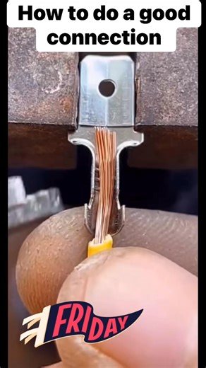 Jun HVAC | How to do a good wire connection. | Instagram