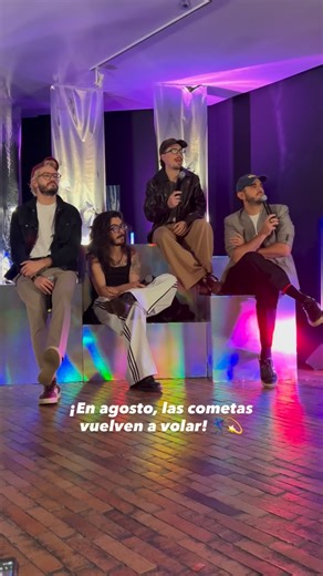🪁 #Morat regresa a la capital con su esperada gira “Ya es mañana world tour”, en tres noches que marcarán un nuevo hito en su historia: 14, 15 y 16 de agosto de 2026 en el Movistar Arena de Bogotá. No te pierdas pronto la entrevista completa. 💫 | Revista Vea