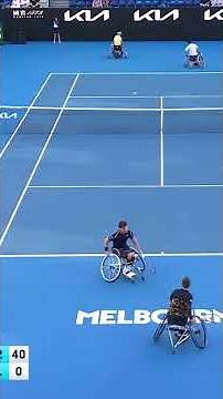 A drop shot on a drop shot 🤯