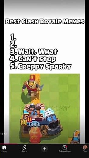Top Five Best Moments In Clash… #funny #clashroyale #clash #lol