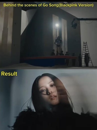 Behind the scenes Of Go Song(Blackpink Version)#blackpink