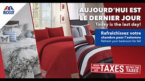 Today is the last day to pay no taxes on these quality bedroom items!...