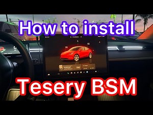 How to install Tesery Neurolight Smart Blind Spot Monitor and ambient Light system?